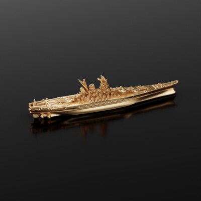 戦艦大和　竣工85周年 ゴールドフィギュア