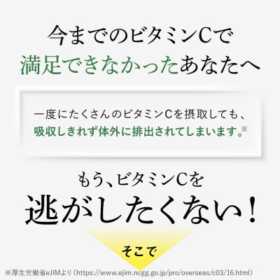 ビタミンCサプリメント ビタクリアC リポソームビタミンC配合 ビタミンC1,000mg 3袋