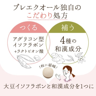 サプリメント ルミエル プレエクオール 1袋30日分