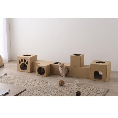 ねこねこトンネル　BOX+T字セット P-NTBT