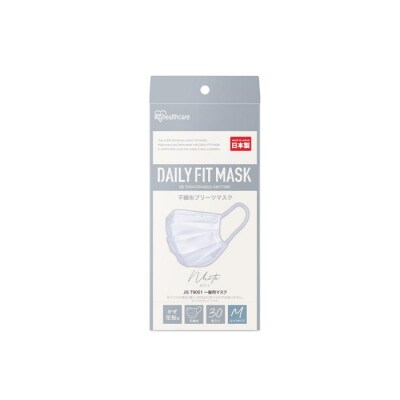 DAILY　FIT　MASK ふつうサイズ 30枚入×3箱 PN-DC30MW ホワイト