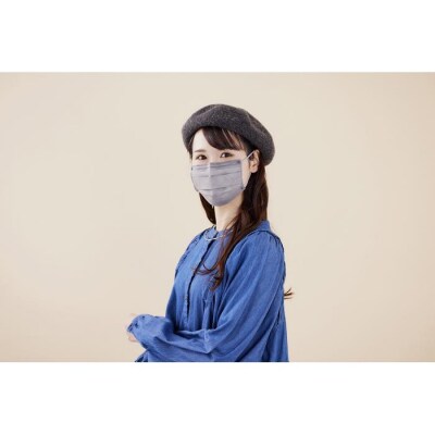 DAILY　FIT　MASK ふつうサイズ 30枚入×3箱 PN-DC30MAG アッシュグレー