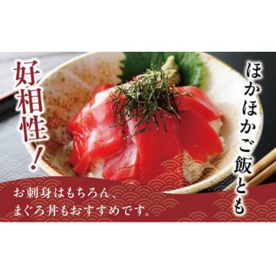 超低温冷凍 松前町産本まぐろ赤身 280g MATK024