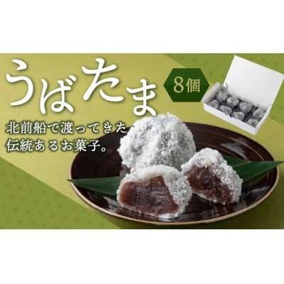 うばたま 8個 小分け個別北洋堂　モチモチ食感 MATH003