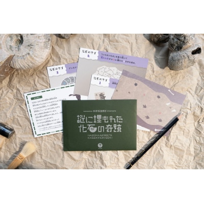謎解きゲーム『科学系謎解き 謎に埋もれた化石の奇跡』_hs416-018