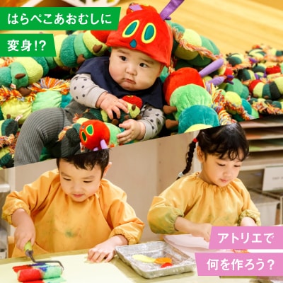 PLAY! PARK ERIC CARLE 入場チケット 3枚(大人3名・子ども3名 計6名様分)