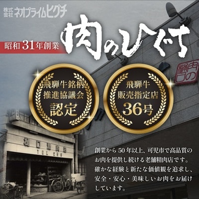 肉のひぐち 飛騨牛もも・かた肉すき焼き用 700g(350g×2)