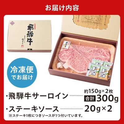 飛騨牛サーロインステーキ300g 　