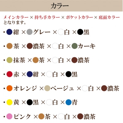 靴職人が作る帆布バッグ(8号帆布のファスナー付き横長トート)　