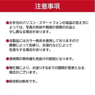 靴職人が作る帆布バッグ(8号帆布のファスナー付きビッグトート)　
