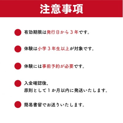 トンボ玉体験チケット2枚組