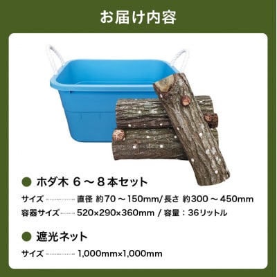 椎茸の原木栽培2夏経過品