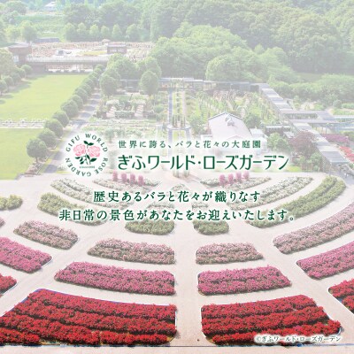 ぎふワールド・ローズガーデン　ペア入園券
