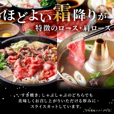 飛騨牛 ロースまたは肩ロース 360g×2P=720g (すき焼き・しゃぶしゃぶ用)　