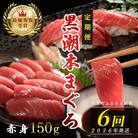 【定期便 6回】日本一!黒潮本まぐろ 赤身