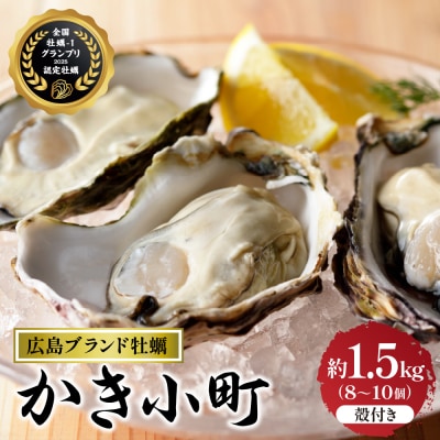丸十水産 広島ブランド牡蠣 殻付き かき小町 約1.5kg (8～10個) ku003-009-25