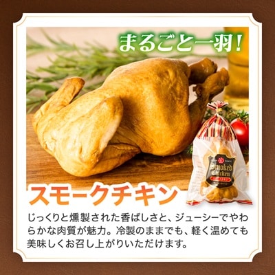 福生ハム　スモークチキン、ハム、ウインナー詰め合わせ