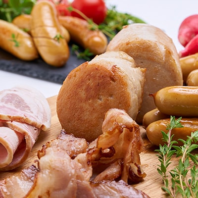 【大多摩ハム】無塩せきハム・ソーセージ・ベーコン　5点セット