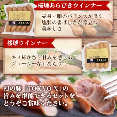 【大多摩ハム】TOKYO X ハム・ベーコン・ウインナー 5点セット