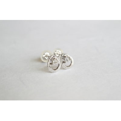 プラチナ900 ダイヤモンドスタッドピアス 0.26ct | gl19025-pt