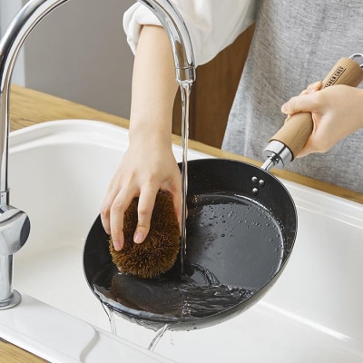 フライパン　鉄フライパン 肉厚タイプ 26cm SCP-T26 ブラック