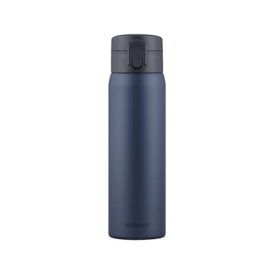 水筒　ステンレス　ケータイ　ボトル　ワンタッチ　500ml　SKB-O500　ネイビー