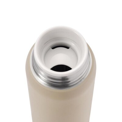 水筒　ステンレス　ケータイ　ボトル　スクリュー　500ml　SKB-S500　ベージュ