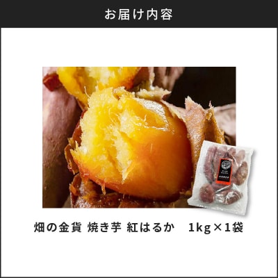 畑の金貨 焼き芋紅はるか 1kg　K181-002_01