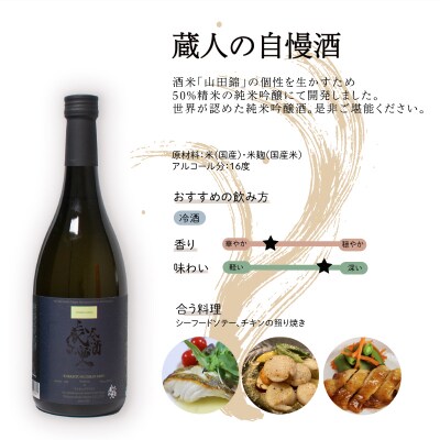 蔵人の自慢酒 純米吟醸酒 720ml EW138
