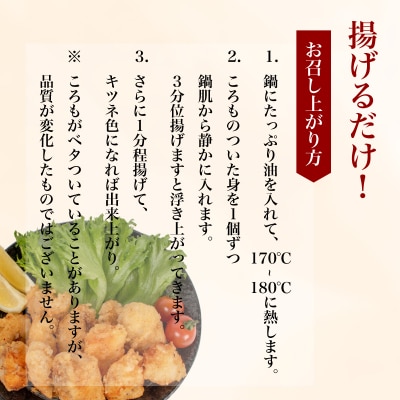 あんこう 唐揚げ 1kg 冷凍 500g×2袋 AF113