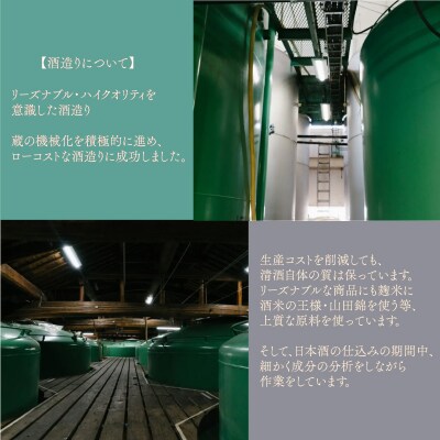 ALL BLUE 大吟醸酒 300ml × 4本 セット EW137