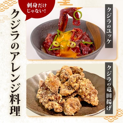 鯨の熟成肉 450g 冷凍 ( 刺身 熟成肉 くじら クジラ 赤肉 赤身 ) 下関 山口 BY119
