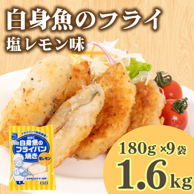 白身魚 フライ 塩レモン味 180g×9 冷凍 松岡シーフーズ 下関 山口 JT001