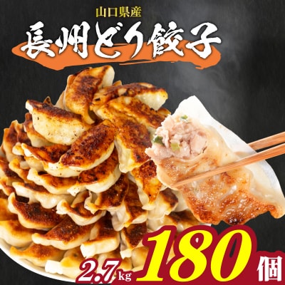 訳あり 長州どり餃子 12粒×15パック(180粒) 国産餃子 冷凍 小分けパック IB016