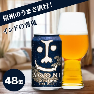 【インドの青鬼】長野県のクラフトビール(お酒)48本　ヤッホーブルーイングのご当地ビール IPA