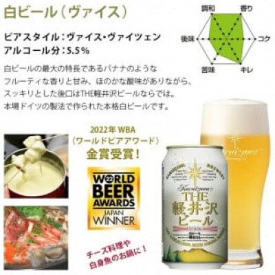 【ヴァイス】THE軽井沢ビール 24缶 クラフトビール
