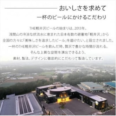 【ヴァイス】THE軽井沢ビール 24缶 クラフトビール