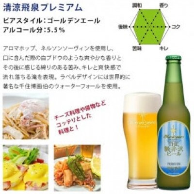 清涼飛泉プレミアム 12瓶 THE軽井沢ビール