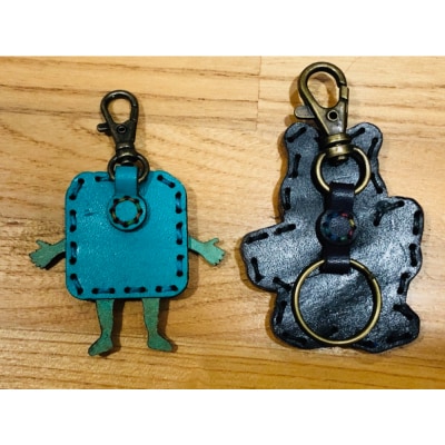 呉氏&ヤブ　レザーキーホルダーセット