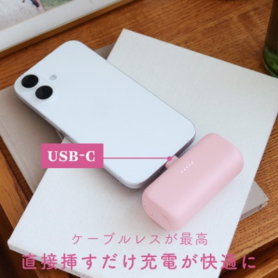 ダイレクトモバイルバッテリー 5,000mAh パウダーブルー(MOT-MB5002-ECBL)