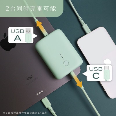 PD20W対応 モバイルバッテリー 大容量10,000mAh (MOT-MB10001Z-CC)