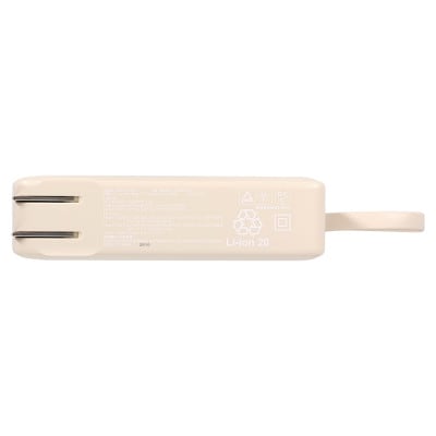 コンセント一体型モバイルバッテリー 10000mAh(MOT-MBAC10002-ECAM)