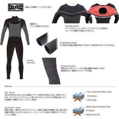 RINCON 3/3mm icon-classic Shell-Ltd　秋・冬 仕様　XL