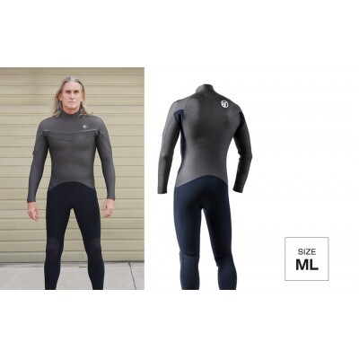 RINCON 5/3mm起毛 LONG-CHEST-ZIP フルスーツ WINTER仕様 ML