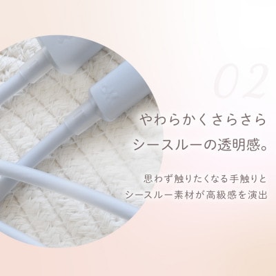 USB Type-A to USB Type-C シリコンケーブル 1.2m マッシュルームベージュ