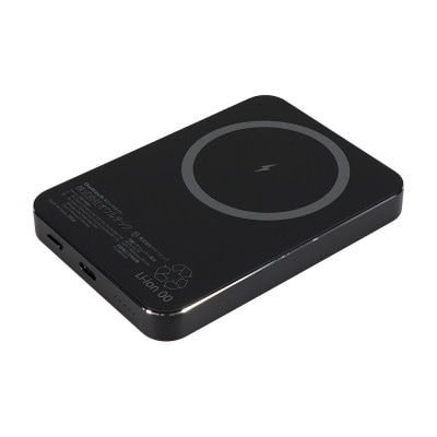 準固体電池採用 10000mAh モバイルバッテリー PD30W出力 超薄型11.7mm ブラック