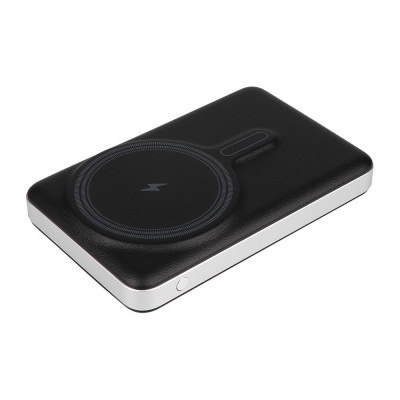 準固体電池 モバイルバッテリー レザータイプ 10000mAh PD20W出力 ブラック
