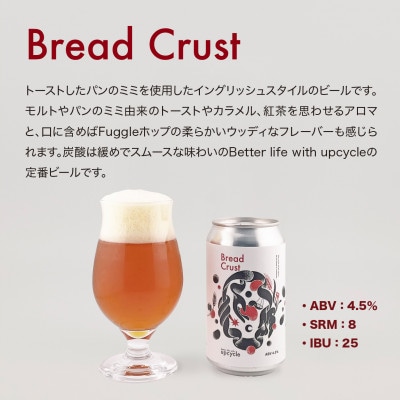 【サスティナブル・クラフトビール】パンのミミから醸造する神奈川のブルワリー 定番3種 6本セット