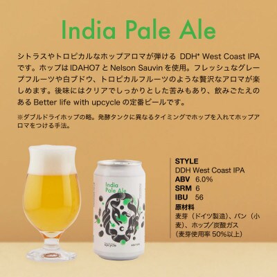 【サスティナブル・クラフトビール】 India Pale Ale　24本