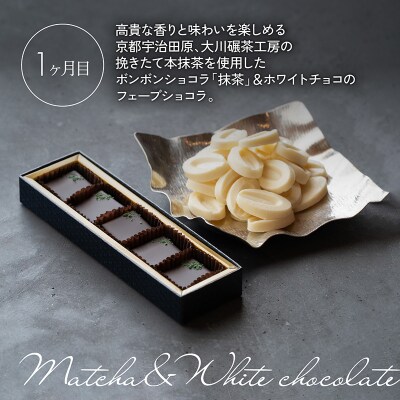 【定期便/3回】ボンボンショコラ5個&フェーブ80g(コイン状チョコレート[No5354-0412]